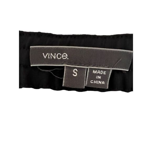 Vince Women’s Mini Skirt 100% Silk Material SZ S/P Drawstring Ombre Blue White S - Picture 3 of 6